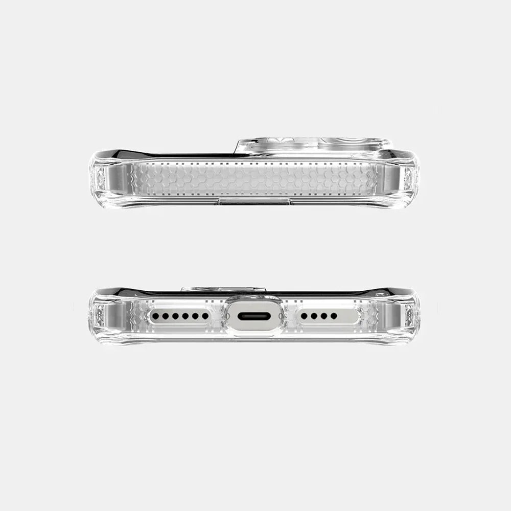 iPhone 16 Pro Max Itskins Hybrid Clear Touch Magsafe Case - Transparent - Tashqila iPhone 16 Pro Max Itskins Hybrid Clear Touch Magsafe Case - Transparent - Tashqila